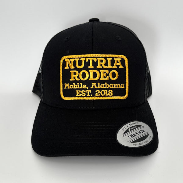 Nutria Rodeo Patch Trucker Hat