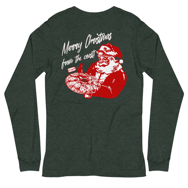 Santa's Oysters Long Sleeve Tee