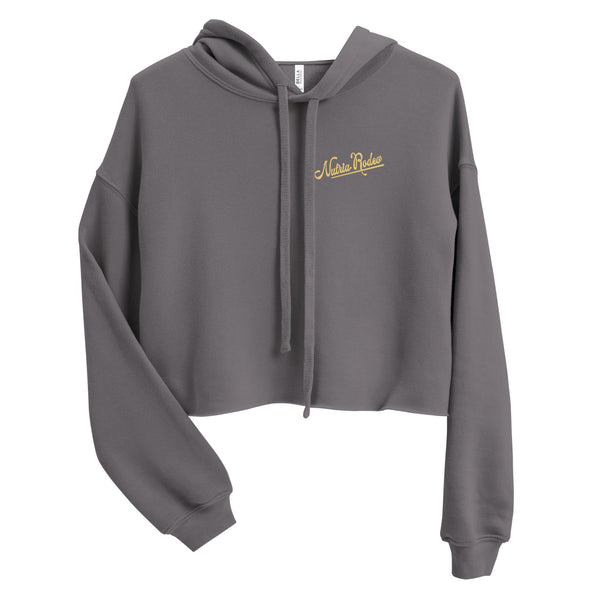 Nutria Rodeo Crop Hoodie