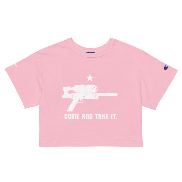 Soaked Champion crop top