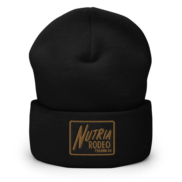 Nutria Rodeo Cuffed Beanie - The Nutria Rodeo Trading Co.