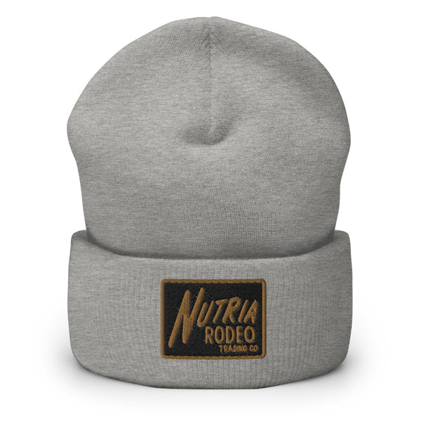 Nutria Rodeo Cuffed Beanie - The Nutria Rodeo Trading Co.