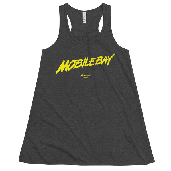 Women's Mobile Bay Watch Flowy Racerback Tank - The Nutria Rodeo Trading Co.