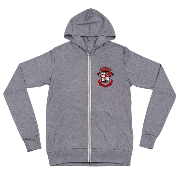 Ship Crest zip hoodie - The Nutria Rodeo Trading Co.