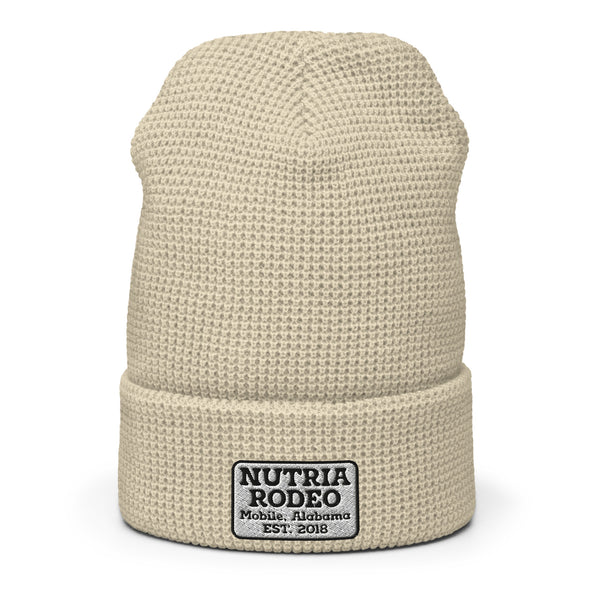 Nutria Rodeo Waffle beanie