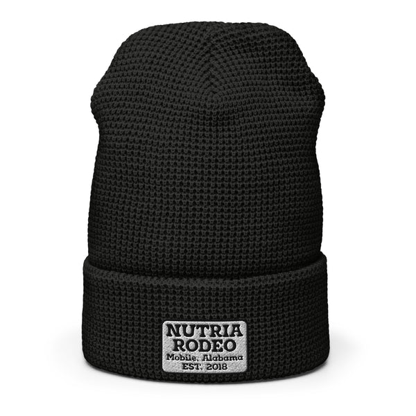 Nutria Rodeo Waffle beanie