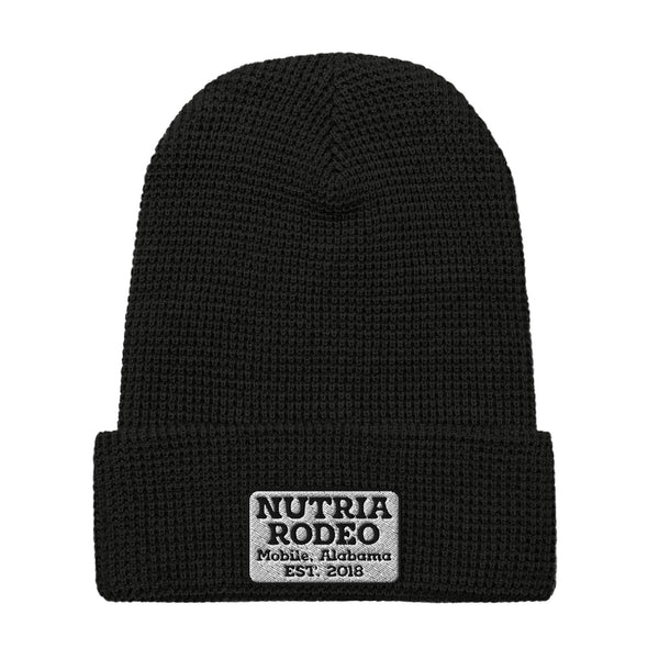Nutria Rodeo Waffle beanie