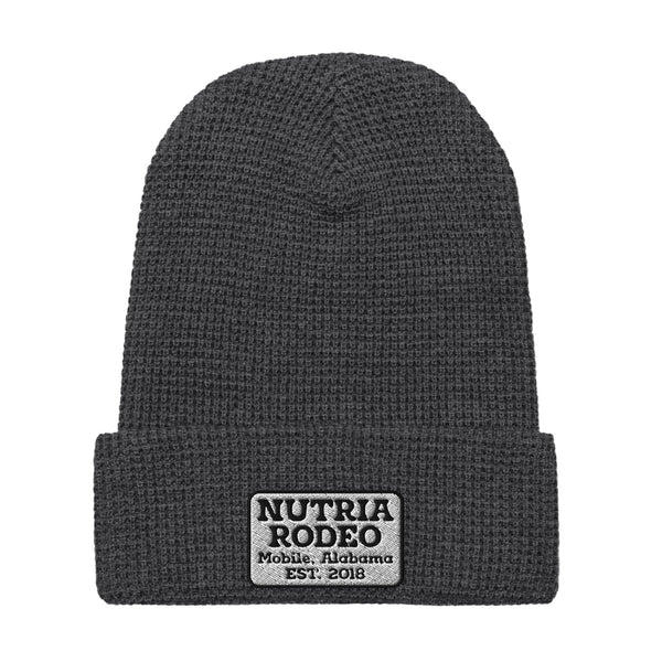 Nutria Rodeo Waffle beanie