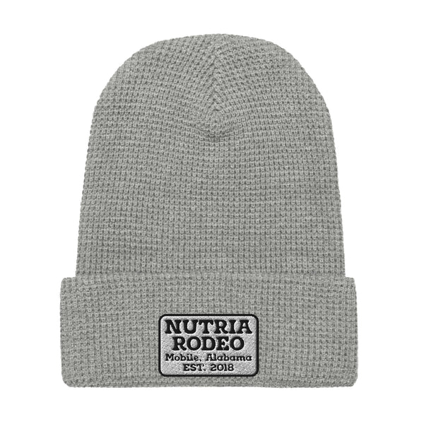 Nutria Rodeo Waffle beanie