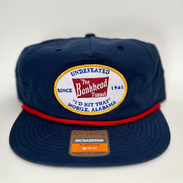 Bankhead Rope Hat in Navy