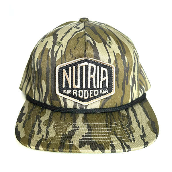 Nutria Rodeo Badge Patch Rope Hat