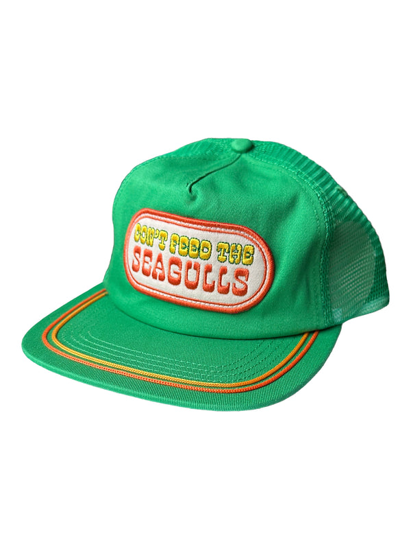 Don't Feed The Seagulls Patch Trucker Hat
