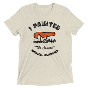 I Painted The Cannon Tri-blend - The Nutria Rodeo Trading Co.