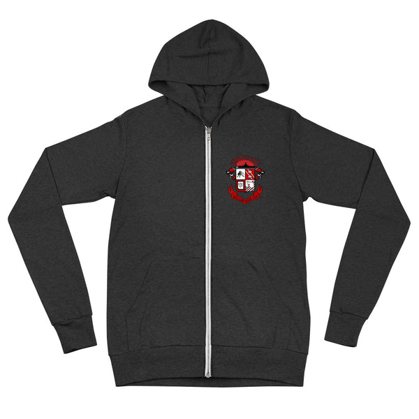 Ship Crest zip hoodie - The Nutria Rodeo Trading Co.