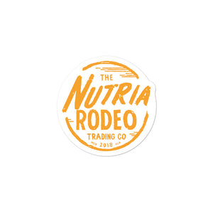 Nutria Rodeo Trading Co. Logo Sticker - The Nutria Rodeo Trading Co.