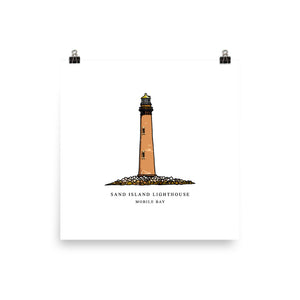 Sand Island Lighthouse - The Nutria Rodeo Trading Co.