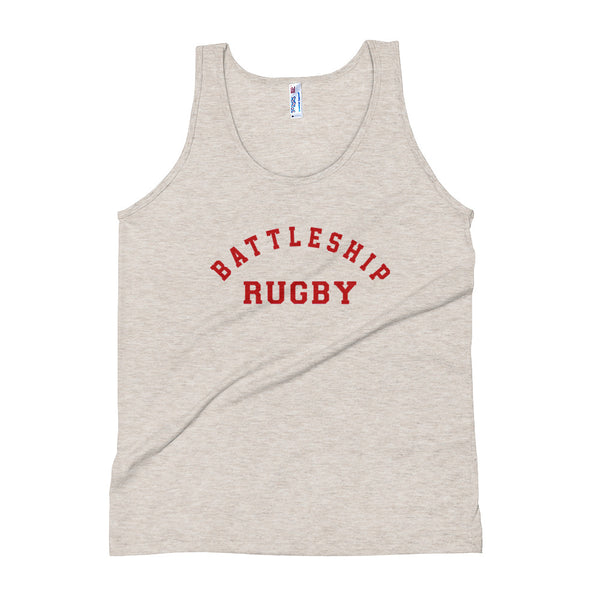 Battleship Rugby Unisex Tank Top - The Nutria Rodeo Trading Co.