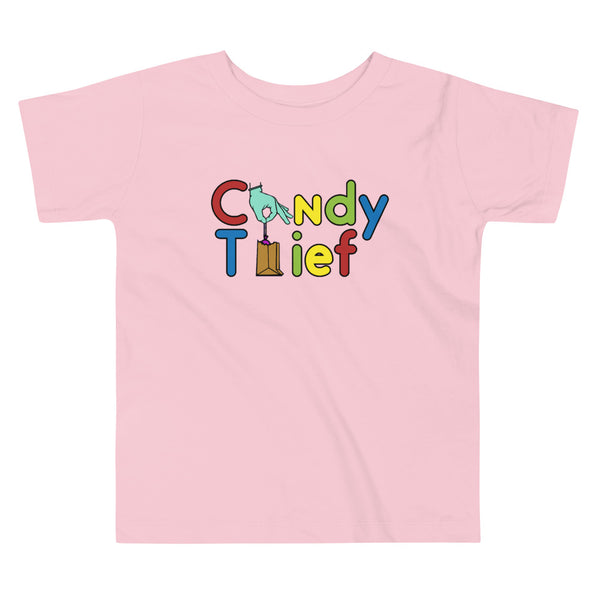 Candy Thief Toddler Short Sleeve Tee - The Nutria Rodeo Trading Co.