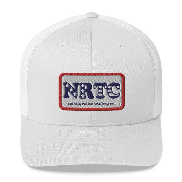 NRTC Stars and Bars Trucker Cap - The Nutria Rodeo Trading Co.