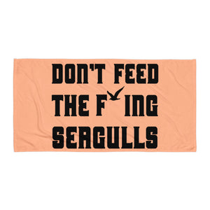 Seagulls PSA Towel - The Nutria Rodeo Trading Co.