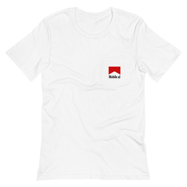 Mobile al Pocket T-Shirt - The Nutria Rodeo Trading Co.